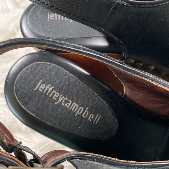 🍂[ Jeffrey Campbell ] Studded Snick Wooden Wedge - Picture 8 of 13